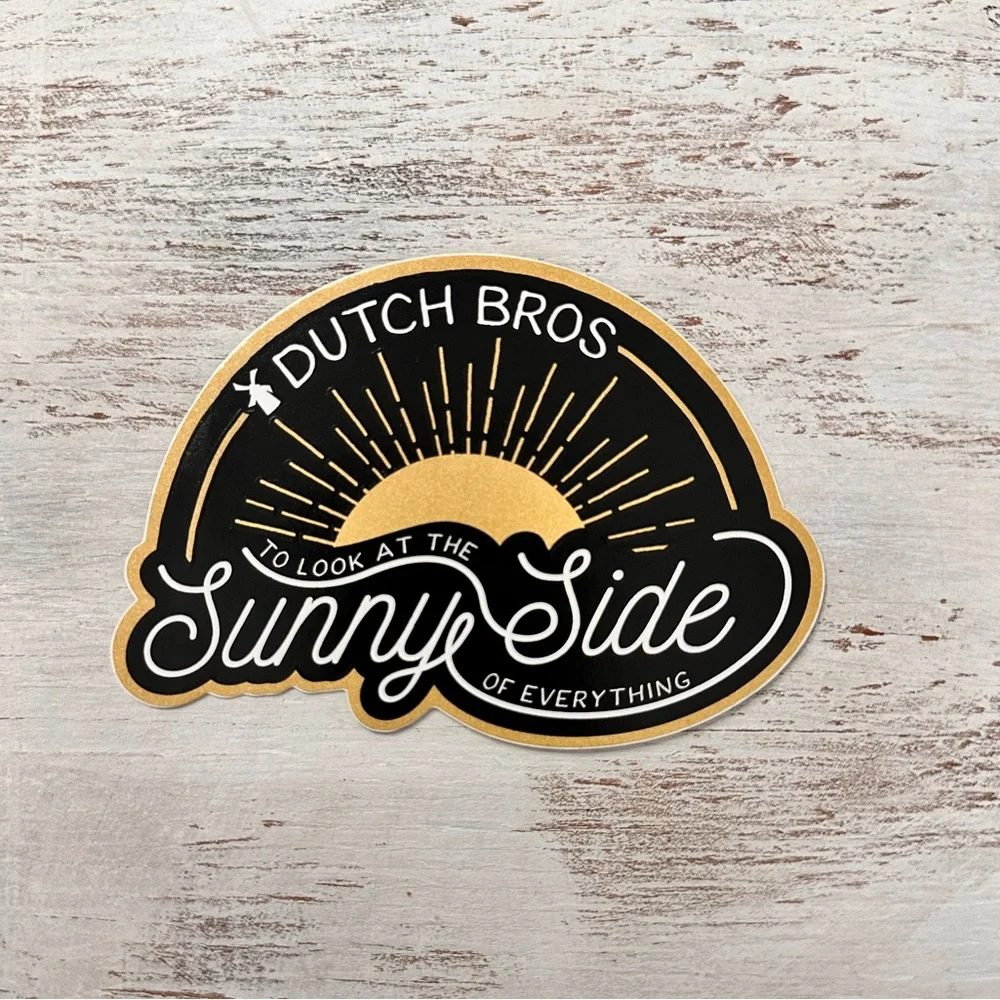 Dutch Bros Sunny side ☀️ Sticker